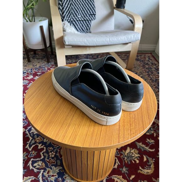 Common Projects Slip Ons in Navy main image 9